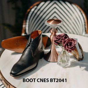 Giày da nam cổ thấp Chukka Boot CNES BT2041 003