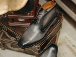 Giày da nam Chukka Boot CNES BT2042 003