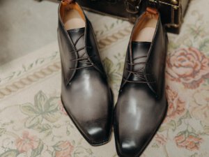 Giày da nam Chukka Boot CNES BT2042 001