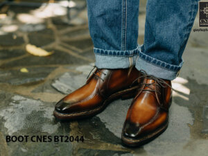 Giày da nam chính hãng Chukka Boot CNES BT2044 005