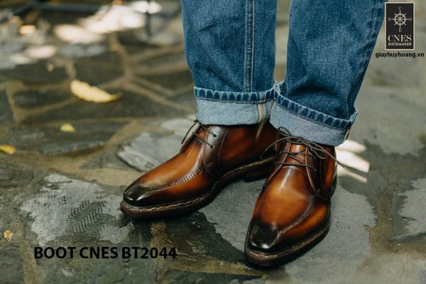 Giày da nam chính hãng Chukka Boot CNES BT2044 005