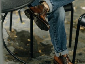 Giày da nam chính hãng Chukka Boot CNES BT2044 004