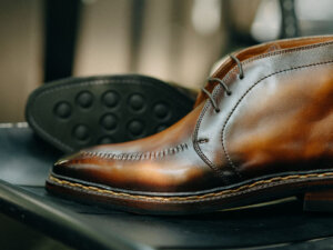 Giày da nam chính hãng Chukka Boot CNES BT2044 003