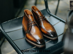 Giày da nam chính hãng Chukka Boot CNES BT2044 001