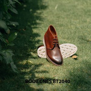 Giày tây nam cao cấp Chukka Boot CNES BT2040 003
