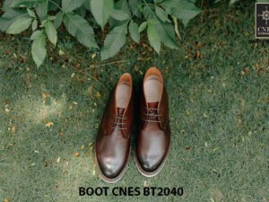 Giày tây nam cao cấp Chukka Boot CNES BT2040 001