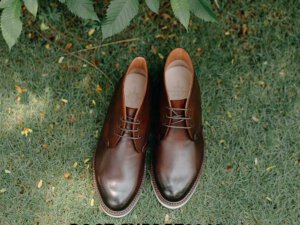 Giày tây nam cao cấp Chukka Boot CNES BT2040 001
