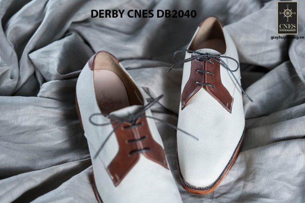 Giày da nam buộc dây Derby CNES DB2040 003