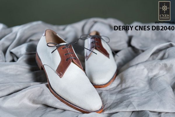 Giày da nam buộc dây Derby CNES DB2040 002