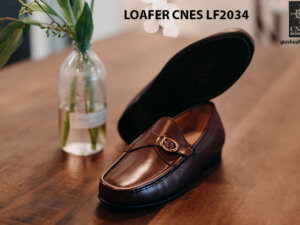 Giày lười nam da bò Loafer CNES LF2034 004