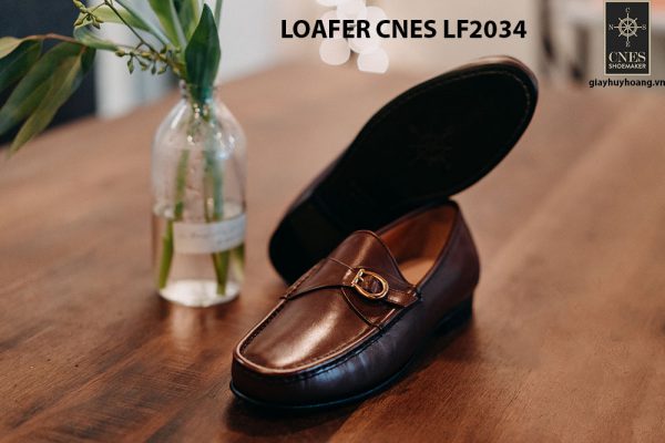 Giày lười nam da bò Loafer CNES LF2034 004