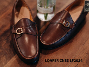 Giày lười nam da bò Loafer CNES LF2034 001