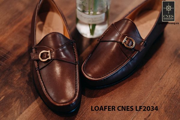 Giày lười nam da bò Loafer CNES LF2034 001