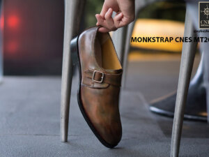 Giày tây nam chất lượng Monkstrap CNES MT2034 005
