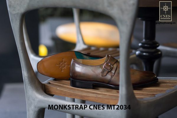 Giày tây nam chất lượng Monkstrap CNES MT2034 003