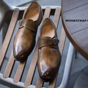 Giày tây nam chất lượng Monkstrap CNES MT2034 001