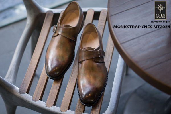 Giày tây nam chất lượng Monkstrap CNES MT2034 001