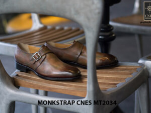 Giày tây nam chất lượng Monkstrap CNES MT2034 002