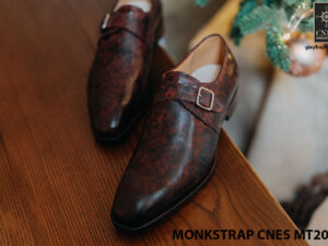 Giày tây nam đẹp Monkstrap CNES MT2045 004