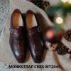 Giày tây nam đẹp Monkstrap CNES MT2045 001