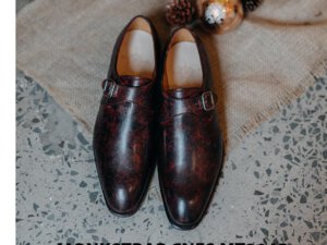 Giày tây nam đẹp Monkstrap CNES MT2045 001