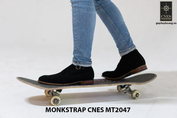 Giày tây nam cao cấp Monkstrap CNES MT2047 001
