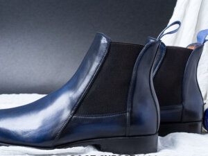 Giày da nam Chelsea Boot CNES BT2021 004