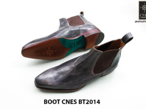 Giày tây nam cổ cao Chelsea Boot CNES BT2014 008