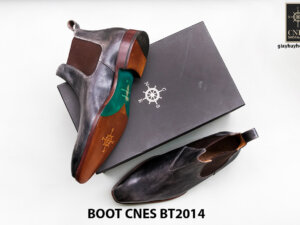 Giày tây nam cổ cao Chelsea Boot CNES BT2014 007