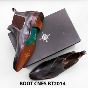 Giày tây nam cổ cao Chelsea Boot CNES BT2014 007