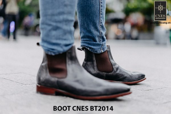 Giày tây nam cổ cao Chelsea Boot CNES BT2014 001