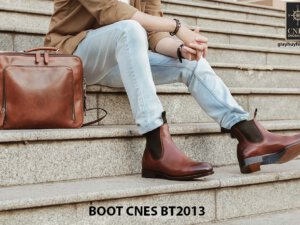 Giày da nam Chelsea Boot CNES BT2013 006
