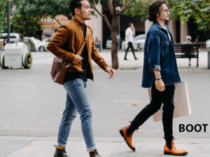 Giày da nam Chelsea Boot CNES BT2013 002