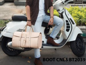 Giày da nam cổ lửng Chukka Boot CNES BT2039 006