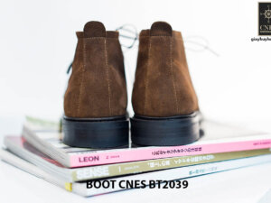 Giày da nam cổ lửng Chukka Boot CNES BT2039 004
