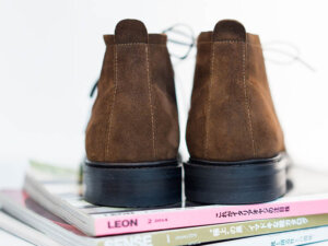 Giày da nam cổ lửng Chukka Boot CNES BT2039 004