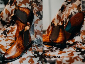 Giày da nam cao cấp Boot CNES BT2024 003