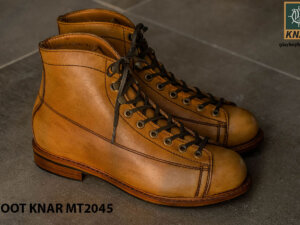 Giày Boot cột dây phong cách KNAR BT2045 002