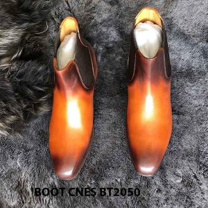 Giày da nam cổ cao Boot CNES BT2050 003
