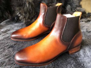 Giày da nam cổ cao Boot CNES BT2050 001
