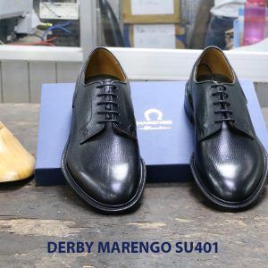 [Outlet size 39+43] Giày da dập vân Derby Marengo SU401 001