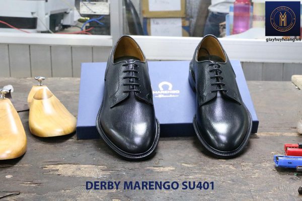 [Outlet size 39+43] Giày da dập vân Derby Marengo SU401 001