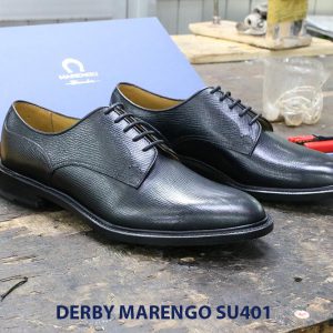 [Outlet size 39+43] Giày da dập vân Derby Marengo SU401 003