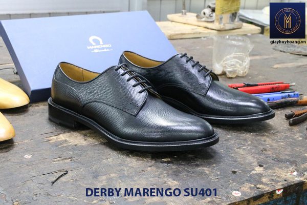 [Outlet size 39+43] Giày da dập vân Derby Marengo SU401 003