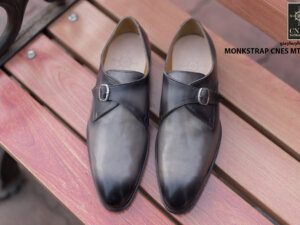 Giày tây nam chính hãng Monkstrap CNES MT2035 009