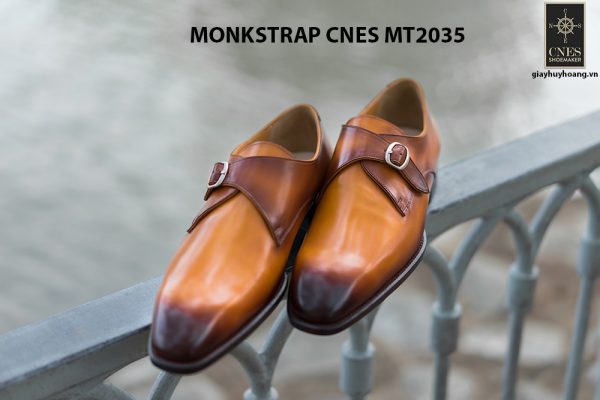 Giày tây nam chính hãng Monkstrap CNES MT2035 005