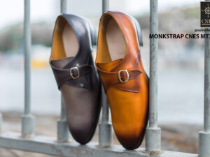 Giày tây nam chính hãng Monkstrap CNES MT2035 004