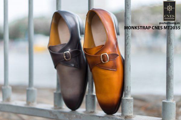 Giày tây nam chính hãng Monkstrap CNES MT2035 004