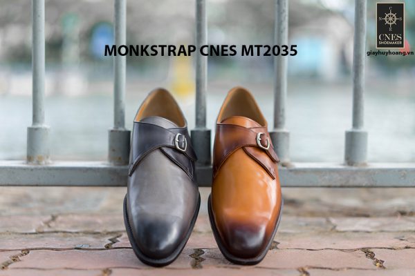 Giày tây nam chính hãng Monkstrap CNES MT2035 001