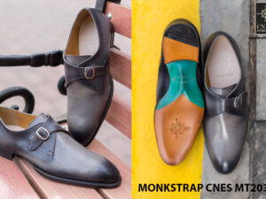 Giày tây nam chính hãng Monkstrap CNES MT2035 002